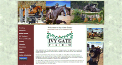 Desktop Screenshot of ivygatefarm.com